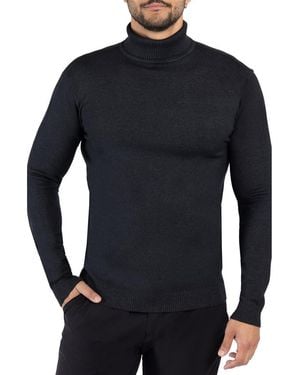 Xray Jeans Turtleneck Pullover Sweater - Black