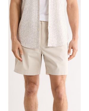 14th & Union Everyday Wallin 7-Inch Shorts - Natural