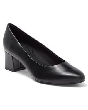 Easy Spirit Nicole Almond Toe Pump - Black