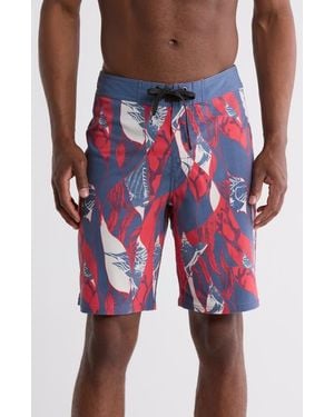 Rip Curl Mirage Rod Lord Swim Trunks - Red