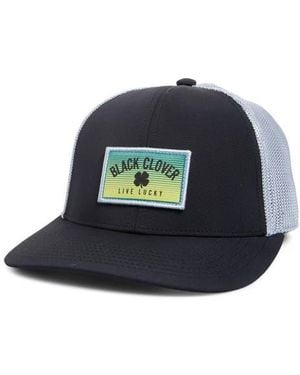 Black Clover Blurred Lines Trucker Hat - Black