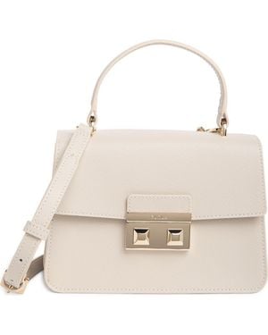 Furla Bella Mini Top Handle Satchel - Natural