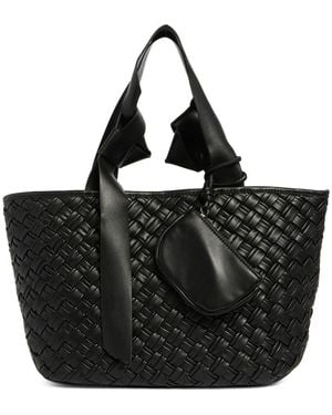 Steve Madden Bmiro Woven Tote Bag - Black