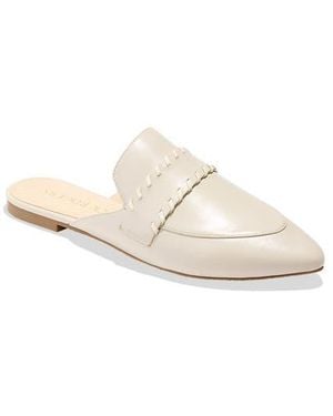 Jack Rogers Beacon Stitch Pointed Toe Mule - White