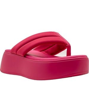Volatile La Paz Water Resistant Platform Flip Flop - Pink
