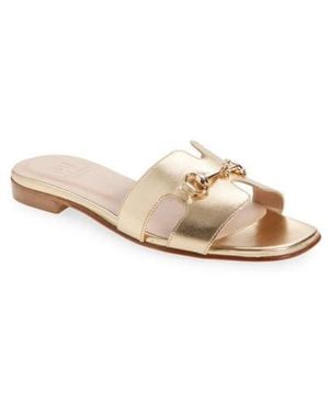 Bruno Magli Bit Slide Sandal - Natural