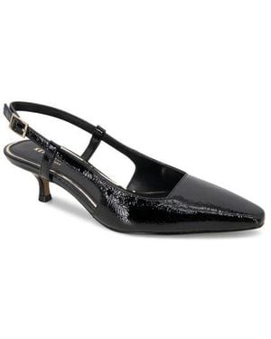 Kenneth Cole Martha Kitten Heel Slingback Pump - Black