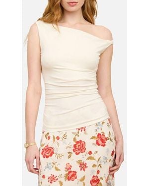Blu Pepper Off The Shoulder Top - Red