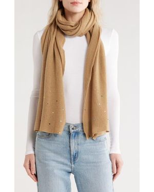 Portolano Cashmere Wrap Scarf - Blue