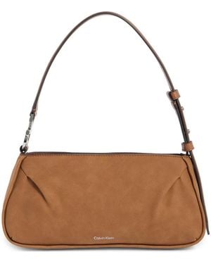 Calvin Klein Tina Shoulder Bag - Brown
