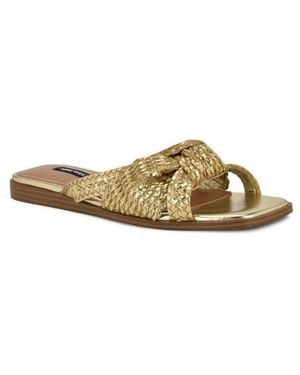 Nine West Omansa Slide Sandal - Green