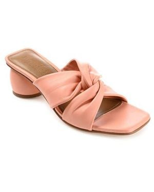 Journee Collection Charlize Sandal - Pink