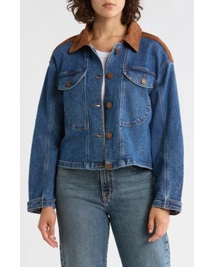 Democracy Denim Barn Jacket - Blue