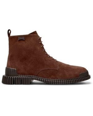 Camper Pix Leather Boot - Brown
