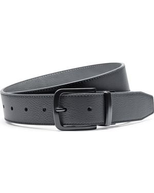 Nike Reversible Contoured Swoosh Feather Edge Belt - Gray