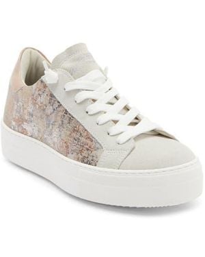 P448 Thea Platform Sneaker - White