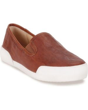 Frye Mia Slip-On Sneaker - Brown