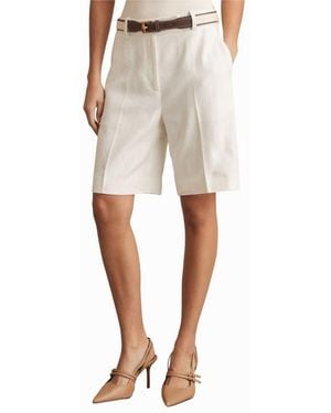 Reiss Devon Bermuda Shorts - Natural