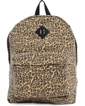 Madden Girl Twill Backpack & Lunch Bag Set - Brown
