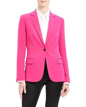 Theory Classic Staple Blazer - Pink