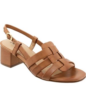 Trotters Luna Slingback Sandal - Brown