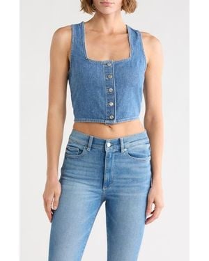 DL1961 Lizzie Denim Top - Blue