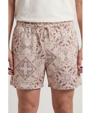 Burnside Mesh Basketball Shorts - Natural