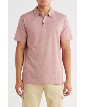 Quiksilver Cameron Yarn Dyed Polo - Pink