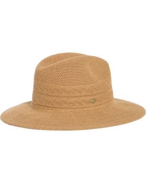 Scala Knit Fedora - Natural