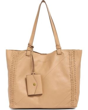 Lucky Brand Dory Leather Tote Bag - Natural