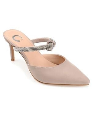 Journee Collection Lunna Mule Pump - Pink
