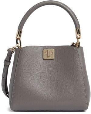 Kate Spade Phoebe Refined Grain Leather Satchel - Gray