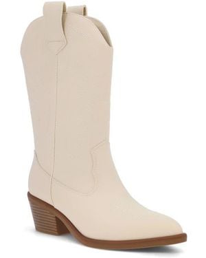 MIA Faylinn Western Boot - White