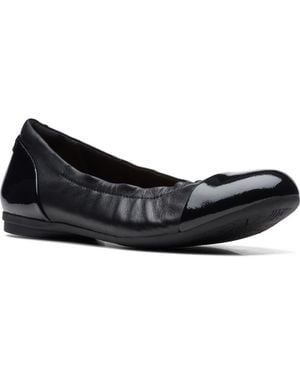 Clarks Rena Jazz Flat - Black