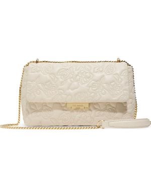 Ted Baker Ginn Marie Quilted Crossbody Bag - Natural
