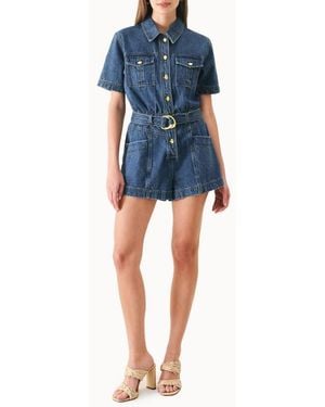FREEMARKET Romper - Blue