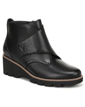 Vionic Abby Wedge Bootie - Black
