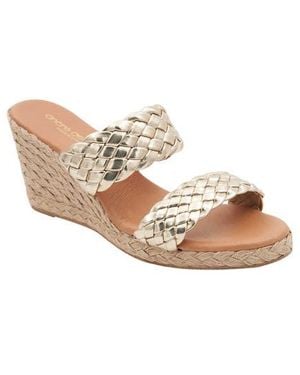 Andre Assous Aria Espadrille Wedge Sandal - Multicolor