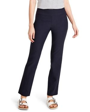 NIC+ZOE Wonderstretch Straight Leg Pants - Blue