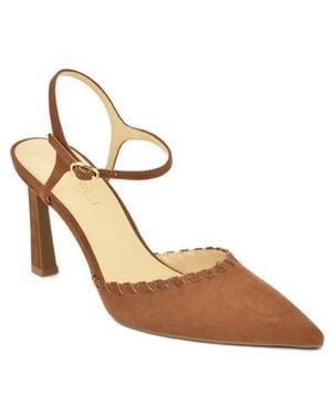 Nine West Dezo Faux Suede Pointed Toe Slingback Pump - Multicolor