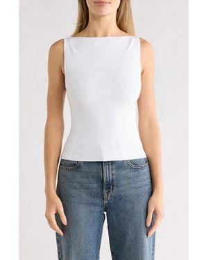 Leith Reversible Compact Tank - Blue