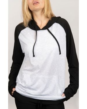 Burnside Raglan Sleeve Hoodie - Black