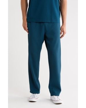 Reigning Champ Double Knit Rally Relaxed Performance Pants - Blue