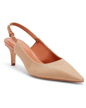 Cinq À Sept Sylvie Pointed Toe Slingback Pump - Brown