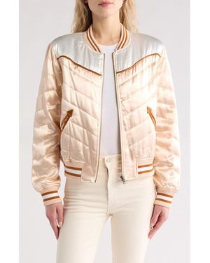 Mother The Flying Colors Quilted Jacket - Natural