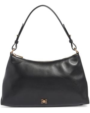 Sam Edelman Marilyn Soft Leather Shoulder Bag - Black