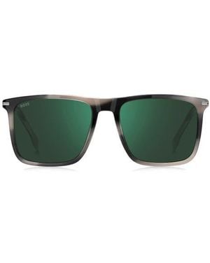 BOSS 56Mm Square Sunglasses - Green