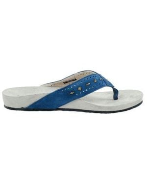 Revitalign Kena Stud Flip Flop - Blue