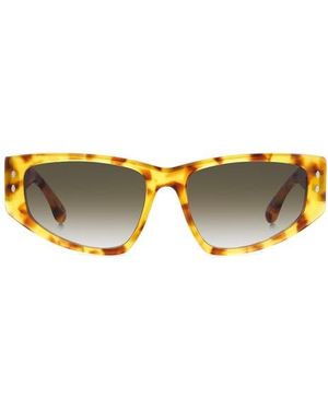 Isabel Marant 57Mm Rectangle Sunglasses - Yellow