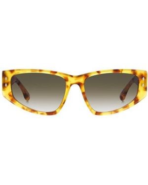 Isabel Marant 57Mm Rectangle Sunglasses - Yellow